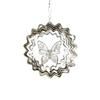 3D Flowing Wind Spinner Stainless 10 Styles Catcher Hanging Decor 10/15cm Mirrored Wind Chimes Sculptures