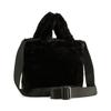 PUMA Up Suede Crossbody Handbag Mini Women's Black 091713-01