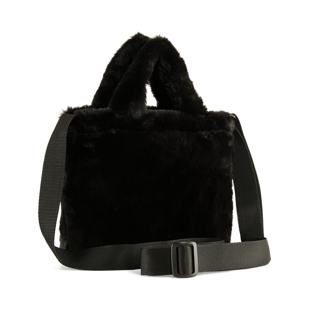 PUMA Up Suede Crossbody Handbag Mini Women's Black 091713-01