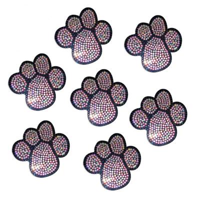 2/3/4PCS Body Stickers Universal Self-adhesive Car Decor Dog Claws Bear Paw Stickers Durable Multi-color