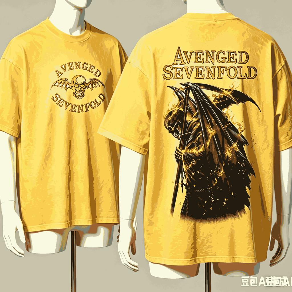 Avenged Sevenfold For Fan Gift Tshirt Unisex Unisex Harajuku Oversized Unisex Short Sleeve Streetwear High Quality Couples Classic