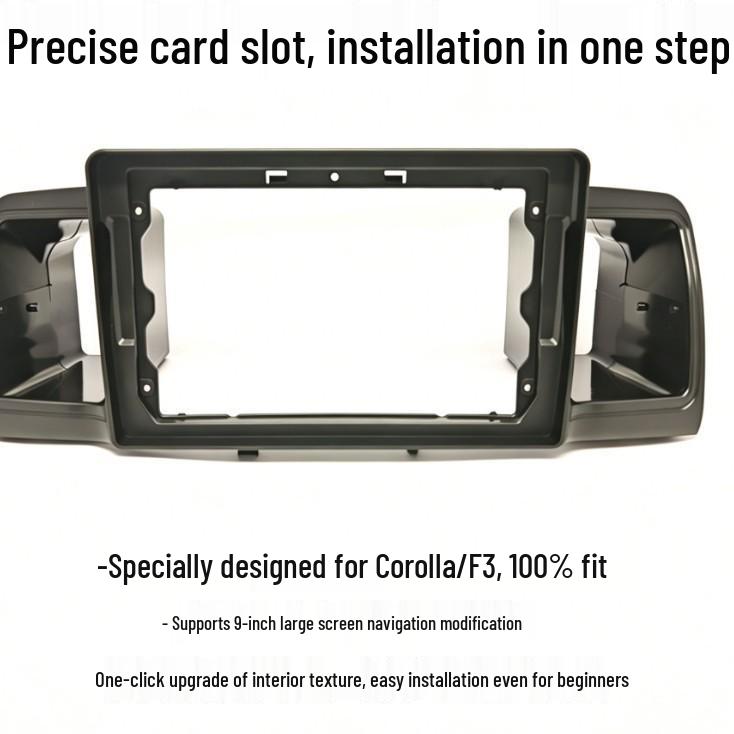 Toyota Corolla 07-13 & BYD F3 05-14 9" Navigation System Accessories