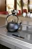 [Japanese Quality Traditional Craftsmanship Nanbu Ironware Iron Kettle 1.2L Black]