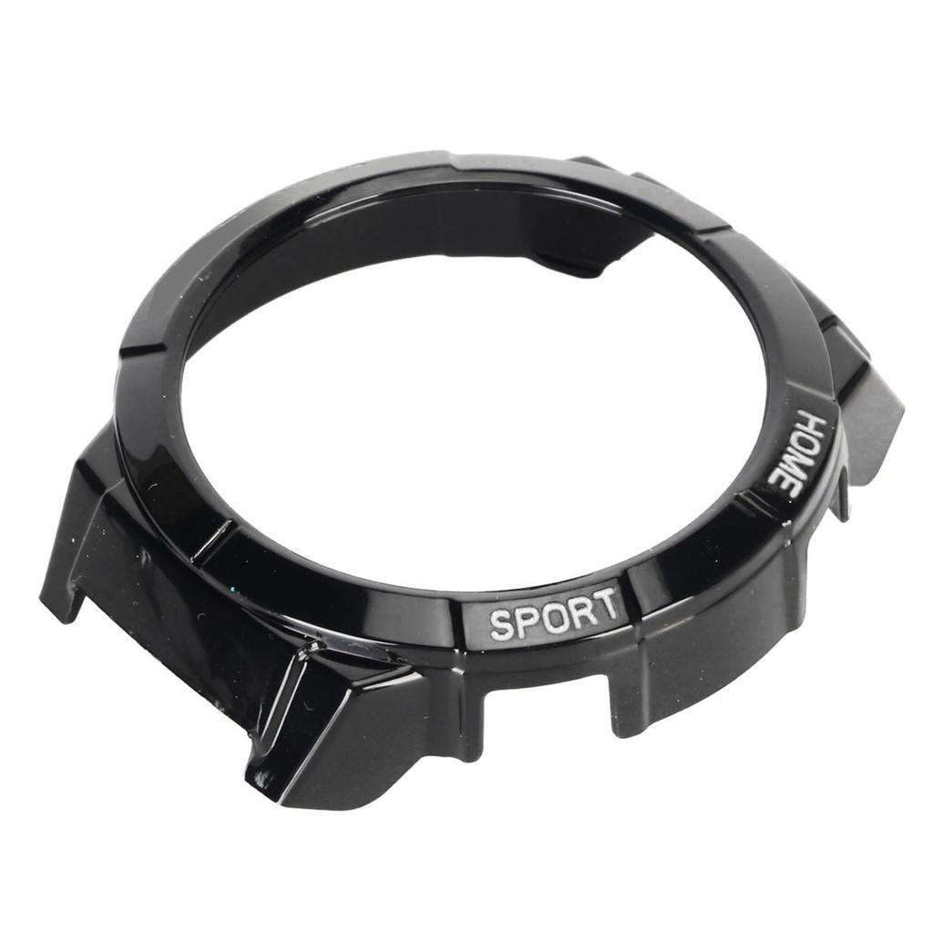 Shockproof Protective Cover Frame Watch Hard Bumper Case Replacement Accessory Fit for GS Smart Watch Black and White