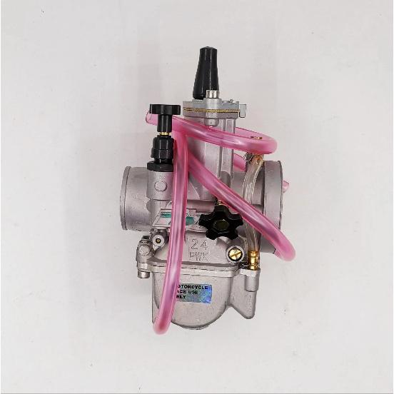 Карбюратор для мотоцикла Keihin PWK 24 28 30 32 34 мм 2-тактный 4-тактный Карбюратор с Power Jet Мотоцикл Квадроцикл И YZ85 Карбюратор Pwk Карбюратор 24mm