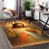 1pc Divine Light,Sacred Heart,Resurrection Office Carpet Soft Polyester Entrance Carpet Washable Non