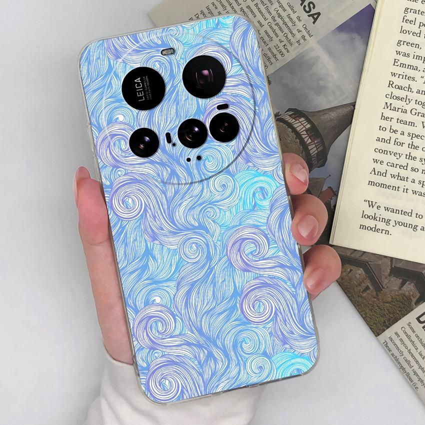 For Xiaomi Mi 10 11 12 15T 15 Ultra Cellphone Bags Retro checkered Patterns Transparent Silicone High Quality Shockproof Shell For Xiaomi Covers Cases