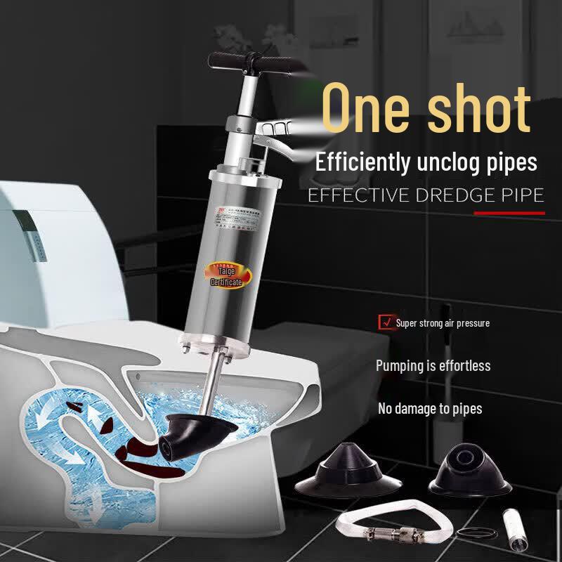 ZT GQ-4 High-Pressure Drain & Toilet Unblocker