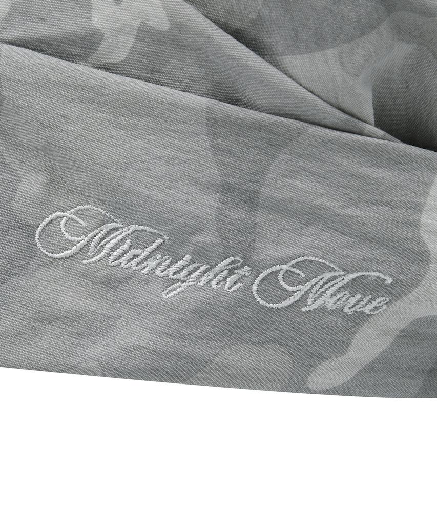MIDNIGHT MOVE Camo Bandana Cap (Grey)