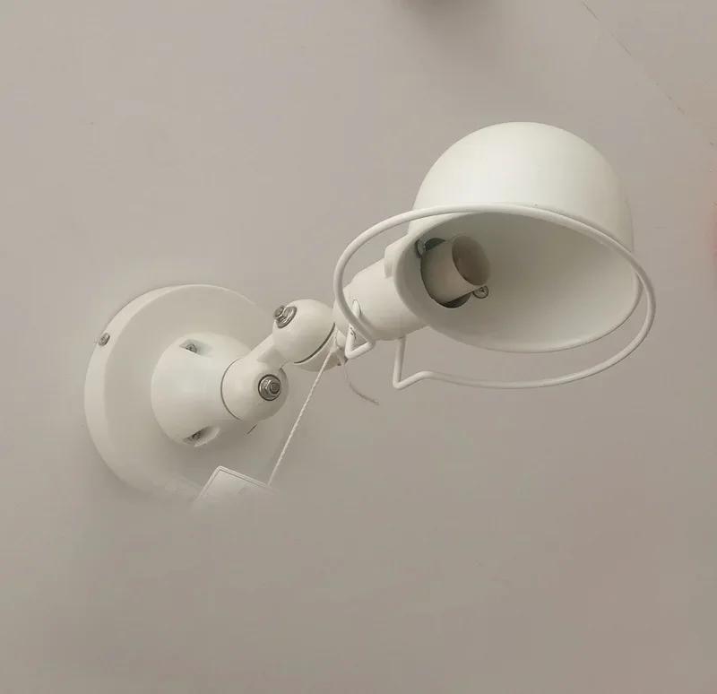 

Скандинавский телескопический настенный светильник с регулируемым длинным кронштейном, складной светильник, гостиная, столовая, спальня, кабинет, вращающееся внутреннее освещение E14 No bulb