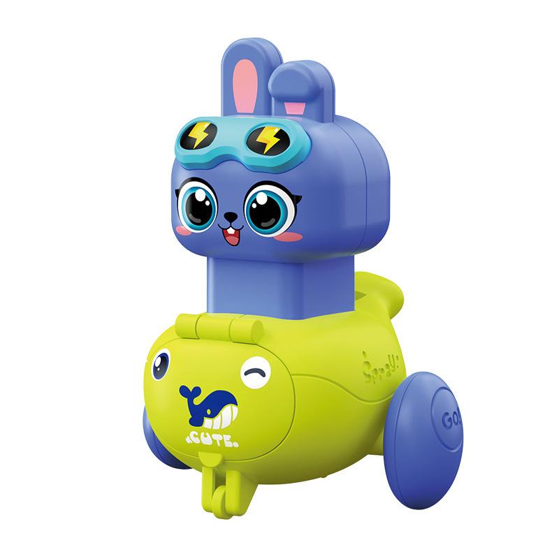 

Детская игрушечная машинка с инерционным двигателем, милый зайчик, игрушечный самокат, мини-машинка для мальчиков, подарок на день рождения от 0 до 3 лет