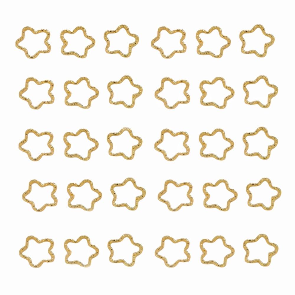 Gold Hair Loop Star Women Hair Clip Summer Decor Braide Hair Tool  Hair Braiding Decoration