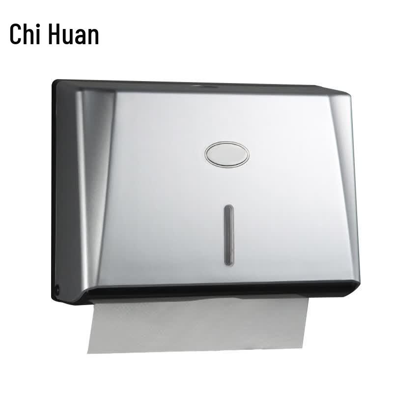 Punch-Free Wall-Mounted Waterproof Tissue Dispenser