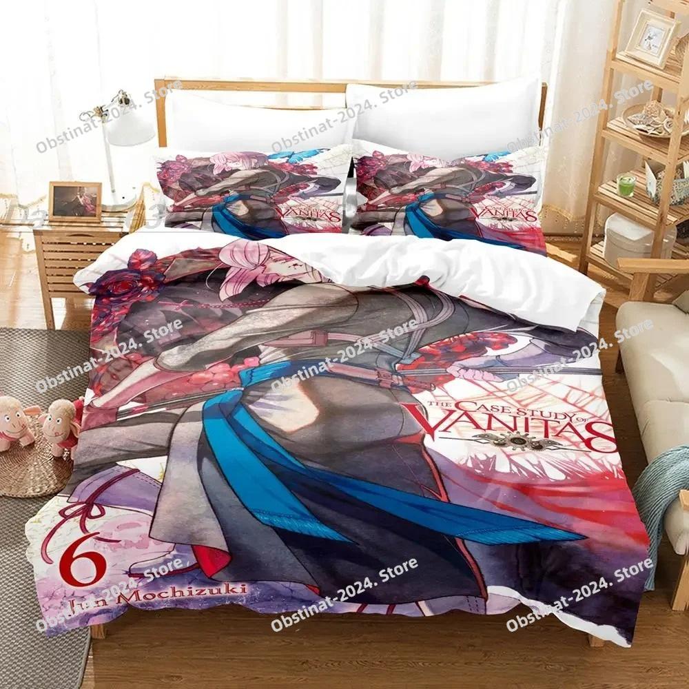 The Case Study of Vanitas Bedding Set Bed Set Duvet Cover Sheet Pillowcase Soft Quilt Cover Full Queen King Size 3D Print Anime