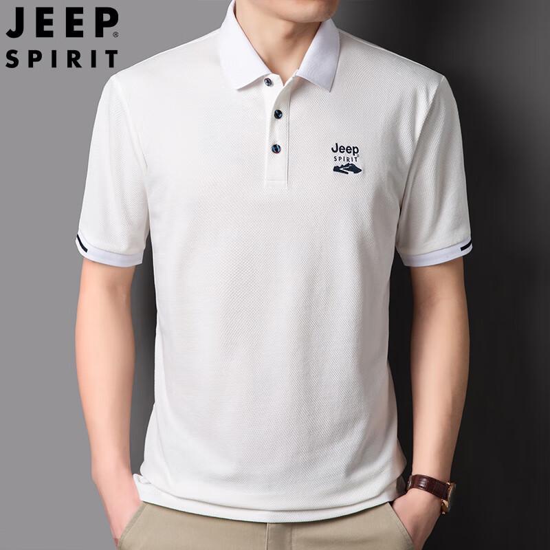 JEEP SPIRIT Men's Summer Polo Shirt