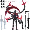 Titan 13 Action Figures T13 Figure 3D Printed Multi-Jointed Movable Lucky 13 Action Figure Nova 13 Action Figure Dummy Kids Gift