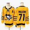 Retro Hockey Trikot Nummer 87 Gestickt Eistraining Shirt Unisex Erwachsene Sportbekleidung Team Training Fan Bekleidung