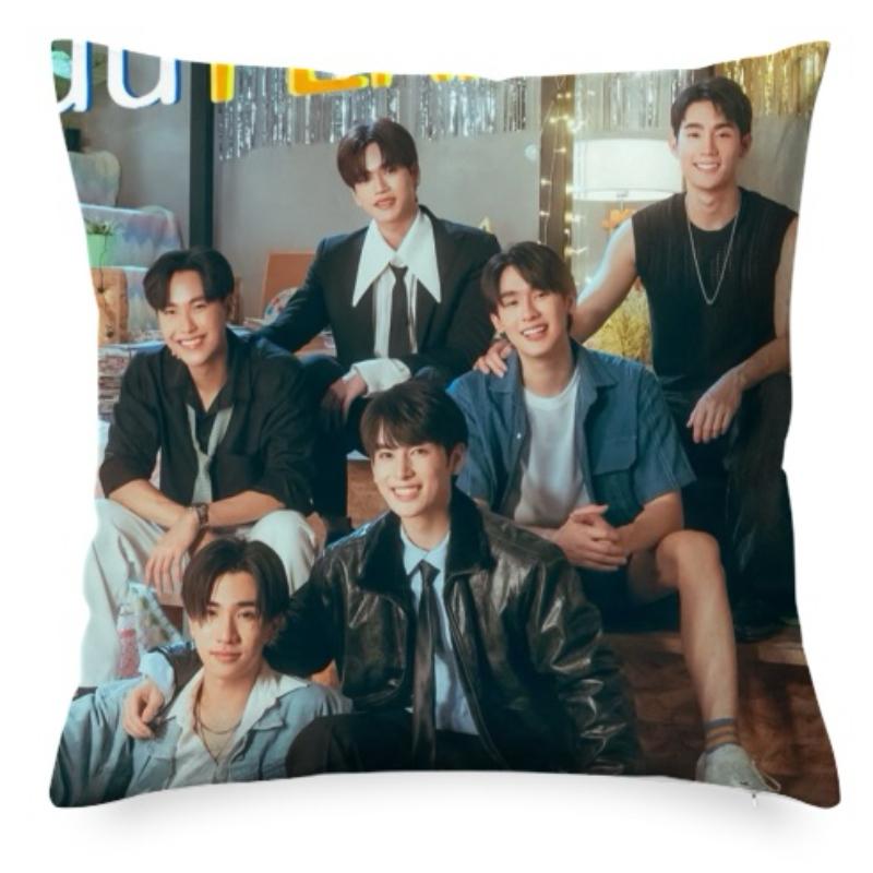 Perthsanta Juniormark Forcebook Double-Sided Printing Pillowcase Thai Tv Perfect 10 Liners Home Sofa Car Decor Cushion Cover