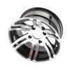 12 tums ATV Hjul Fälg Nav Aluminiumlegering Hög Styrka Ersättning för Fyrhjuling Go Kart Vagn Off Road Fordon