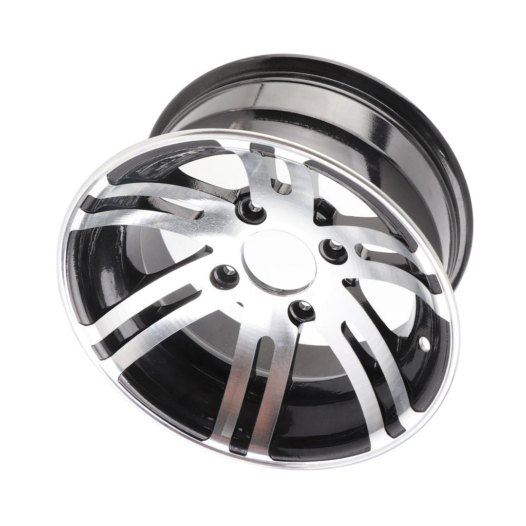 12 tums ATV Hjul Fälg Nav Aluminiumlegering Hög Styrka Ersättning för Fyrhjuling Go Kart Vagn Off Road Fordon