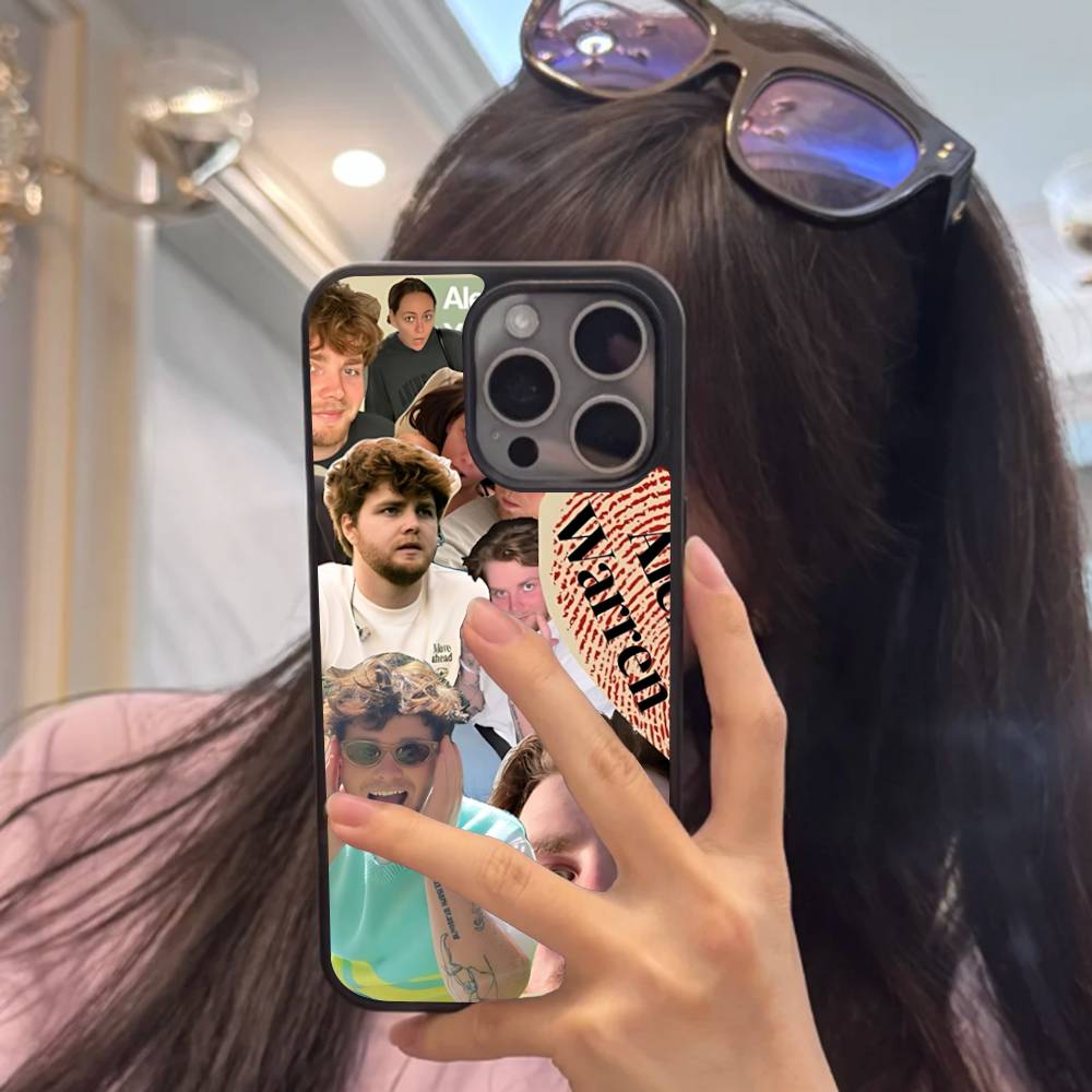 Popular A-alex Music Singer W-warren For IPhone 11 12 13 14 15 16 17 Pro Max Plus TPU+PC Shockproof Back Phone Cases