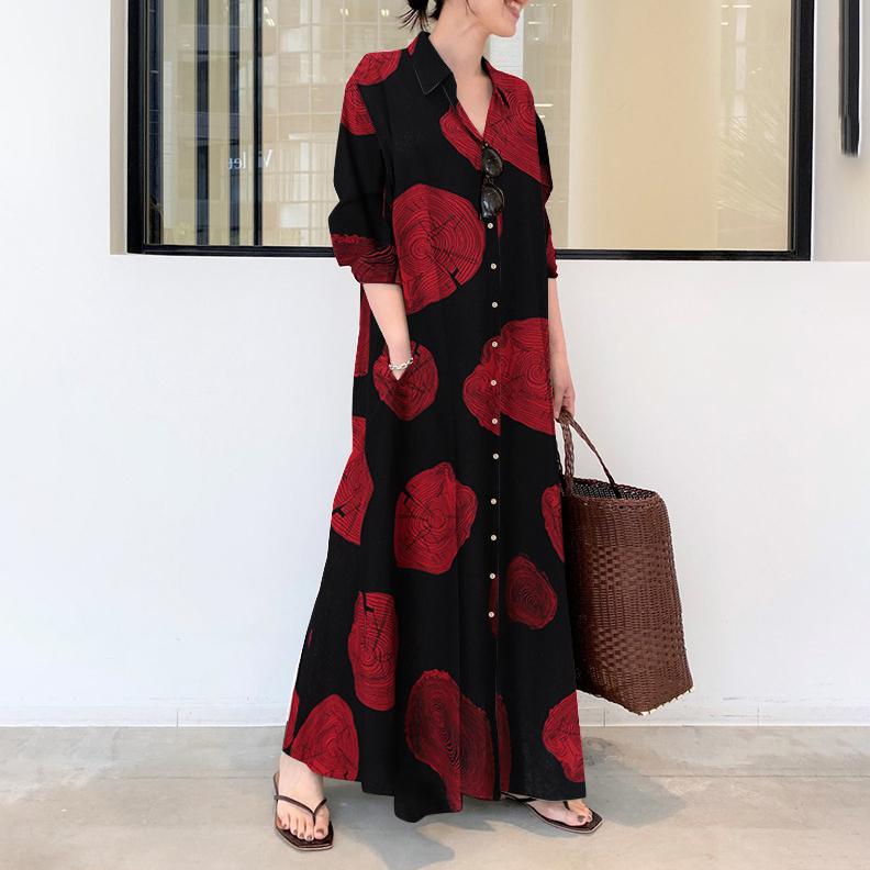chinese dress ladies YeGine Oversize Tshirt Dress Plus Size Short Sleeve Maxi Dress with Pockets  Dark Blue XL at Amazon Women's Clothing store
