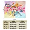 Magical doReMi Girl Cartoon Blanket Lightweight Thin Fleece Comfortable Gift Throw Blanket Rug Piece