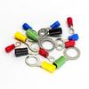 RV1.25-3 European Brass Red Copper Pre-insulated Terminal Lugs, 1000 Pcs