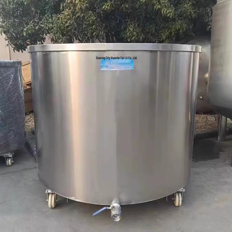 RSRDDY Stainless Steel Mobile Paint Storage Tank