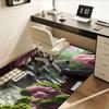 Charming Japanese Garden Chair Mat Office Carpet, Oversized Rug for Home Decor, Sofa Mat, Gift Idea for Any Room