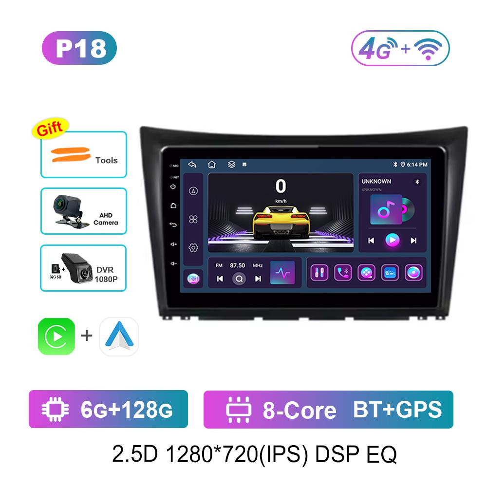 Android System Car Video Multimedia Player for Dongfeng S30 H30 Cross 1 2011 - 2018 Navigation GPS WiFi 4G Bluetooth IPS Screen