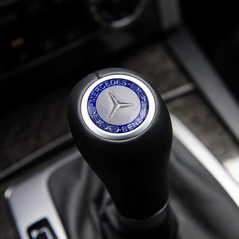 GLC GLB Dekorace řadicí páky auta Emblem hlavice řadicí páky Samolepka Pro Mercedes Benz AMG W204 W205 W203 W211 W212 W213 W201 W210 W12