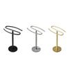Hand Towel Holder Bathroom Organizer T Shape Towel Rack Countertop Towel Stand for Kitchen Bathroom Countertop Hotel