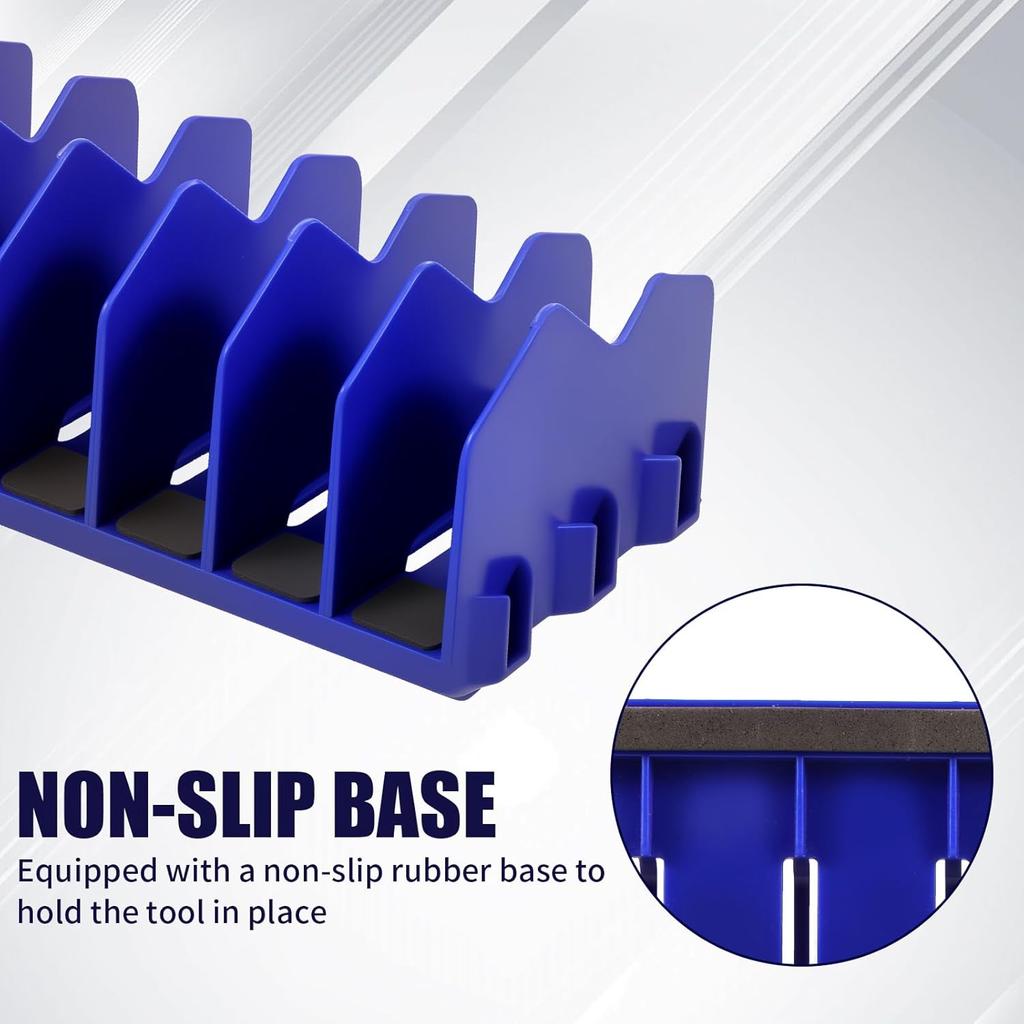 2 Adet Pense Düzenleyici Raf, Pense Tutucu, 10 Yuvalı Pense Kesici Düzenleyici Raf Plastik Alet Düzenleyici Yer Tasarruflu Alet Çekmece Takım Kutusu Düzenleyici