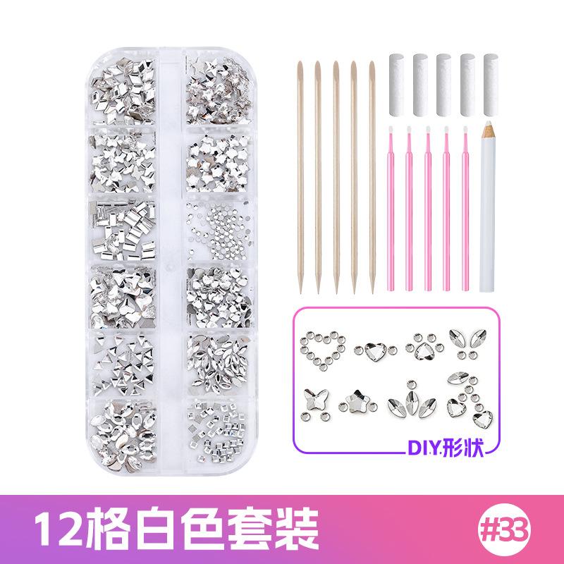 Dental Diamond Tooth Decoration, Tooth Diamond Tool Diy Set, Tooth Sticker, Diamond Love Horse Eye Decoration