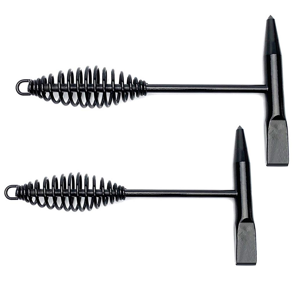 High Carbon Steel Welding Slag Hammer with Shock Absorbing Spring Handle for Debris Removal Household Application Repair