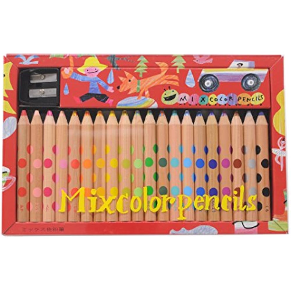 Kokuyo KE-AC2 Цветные карандаши, 20 штук