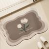 Household Diatomaceous Mud Quick Drying Soft Floor Mat Bathroom Absorbent Non-slip Toilet Toilet Carpet Thickened