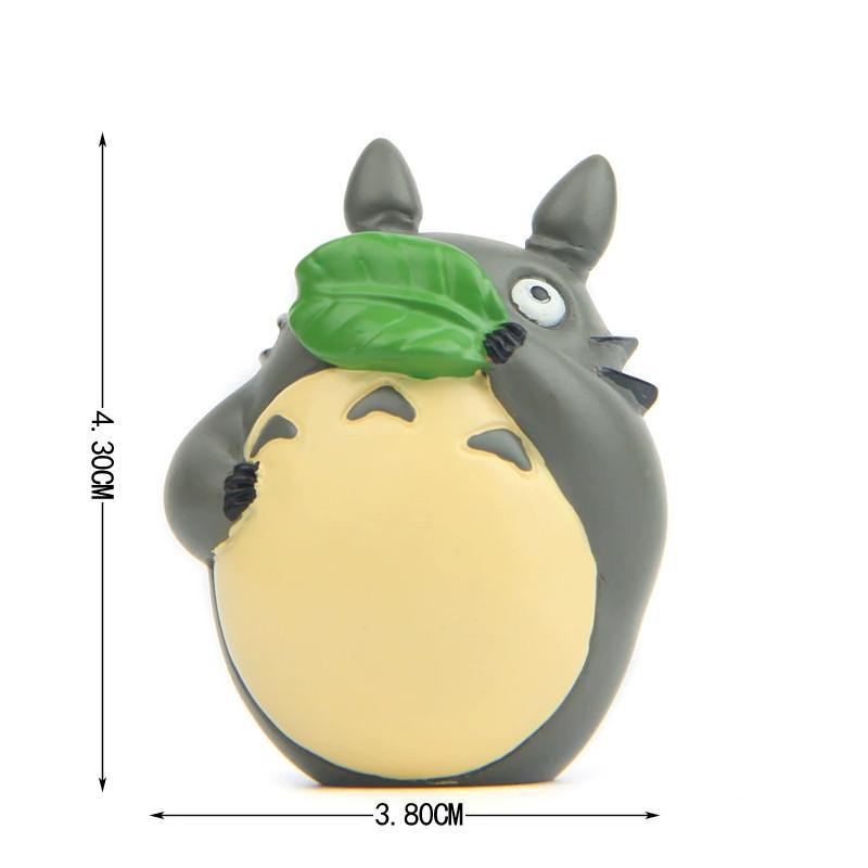 Cartoon My Neighbor Totoro Garden Style Resin Statue With Tree Craft For Gift And Home Office Use