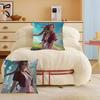 A-Aerith Gainsborough Pillowcase Toon Gift Cushion Cover Bedroom Home Sofa Chair Seat Decor Pillow Case