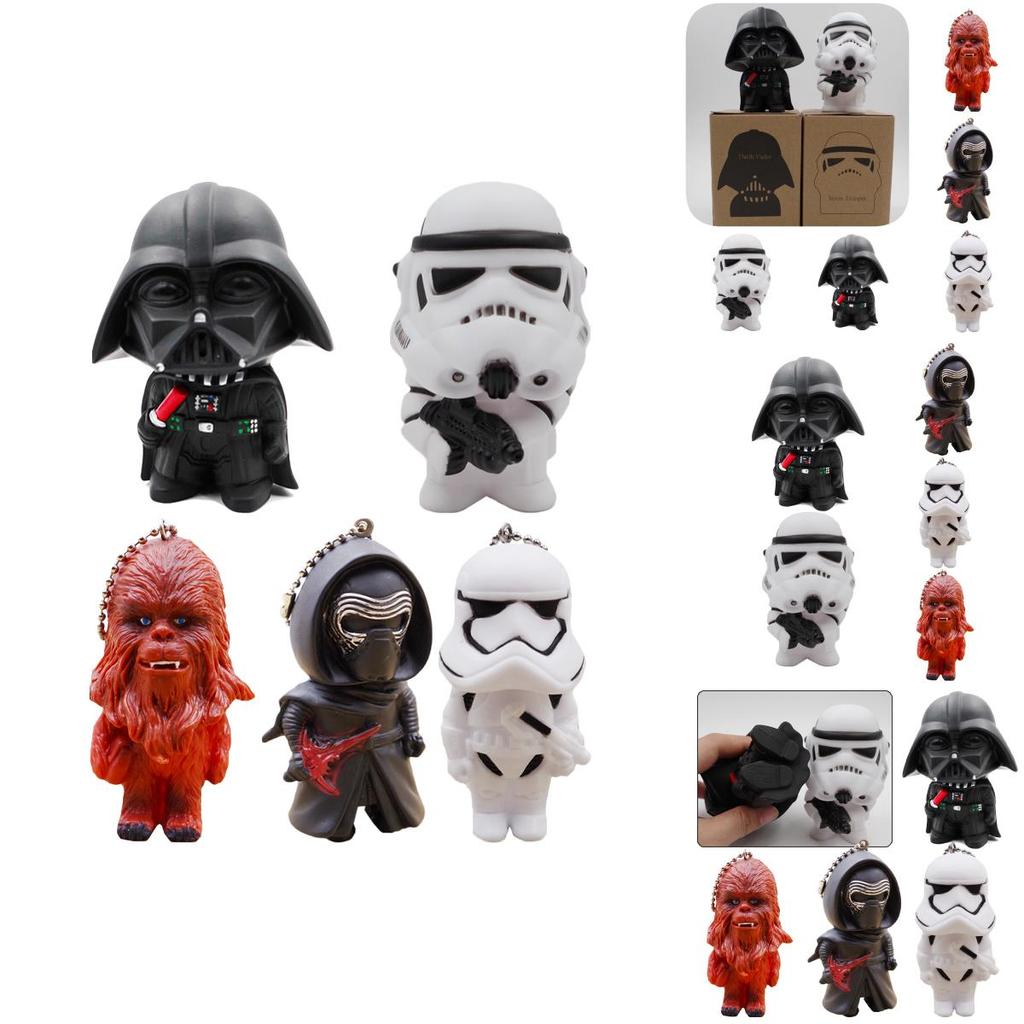 Darth Vader Figure Stormtrooper Kylo Ren Chewbacca Toys Gifts Men Boys