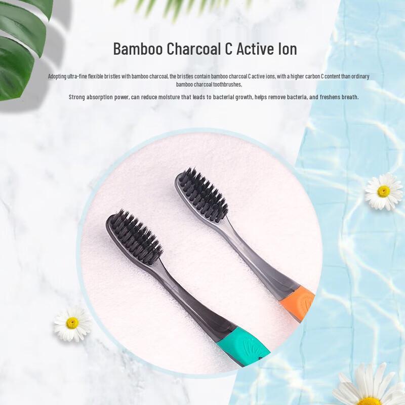 Dr. Dental Charcoal Bristle Gum Care Toothbrush
