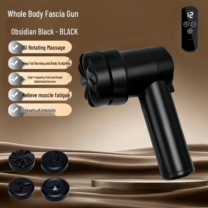 Portable Muscle Massager: Multifunctional Fat-Burning Fascia Gun for Deep Tissue Body Sculpting.