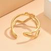 Heart-Shaped Stainless Steel Adjustable Ring for Women - Fresh Forest and Sweet Academy Style