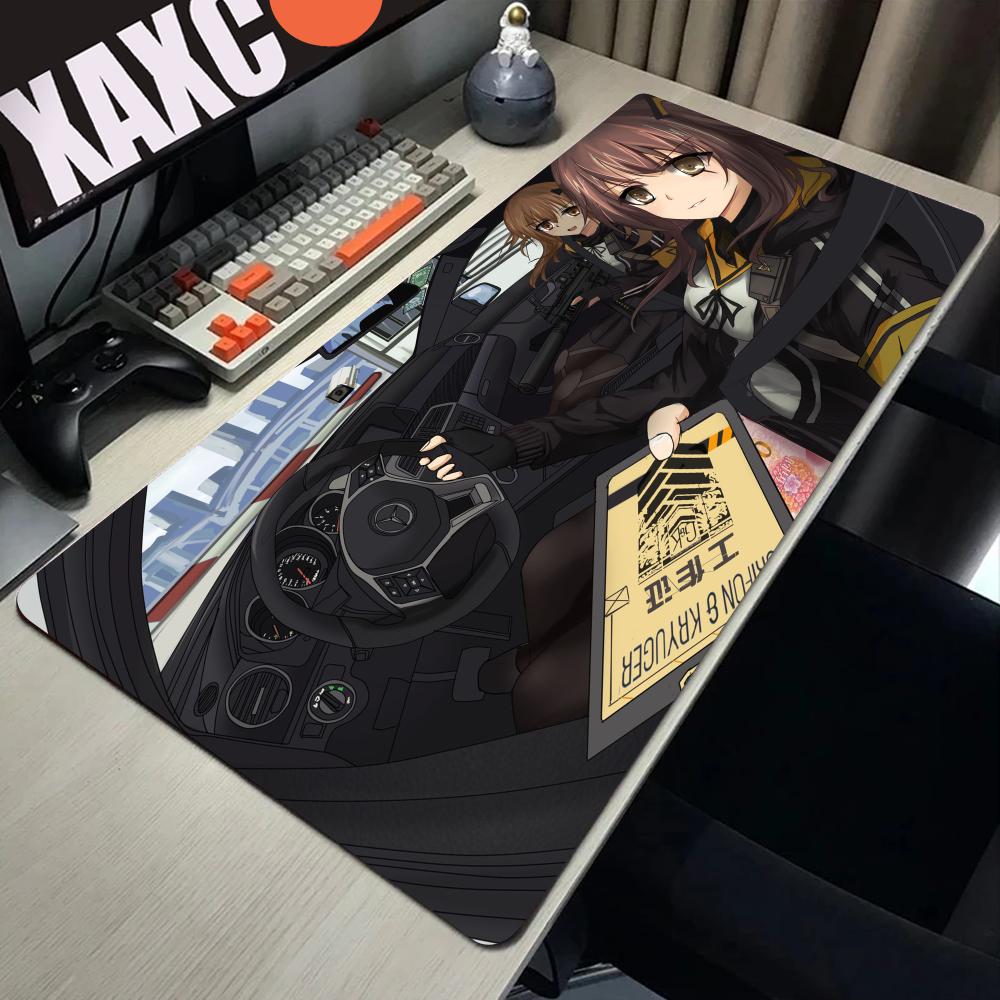 Ump GGirls Frontline Mousepad Large Gaming Mouse Pad LockEdge Thickened Computer Keyboard Table Desk Mat