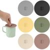 6pcs Silicone Cup Lids, 3.93 Inch Diameter Colorful Mug Cover Anti-dust Airtight Hot Cup Lids Universal Reble Drink Covers for Tea Cups Mugs and