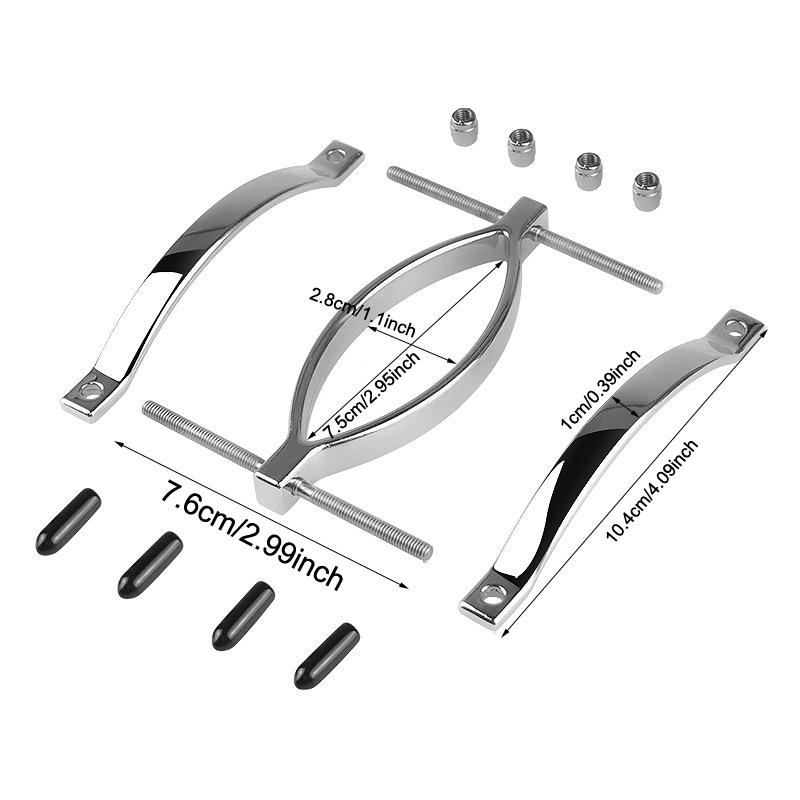 Adjustable Pressure Pussy Splitter Vaginal Expander Stretcher Clitoris Vagina Spreader G-spot Speculum Spreader Adult Sex Toys