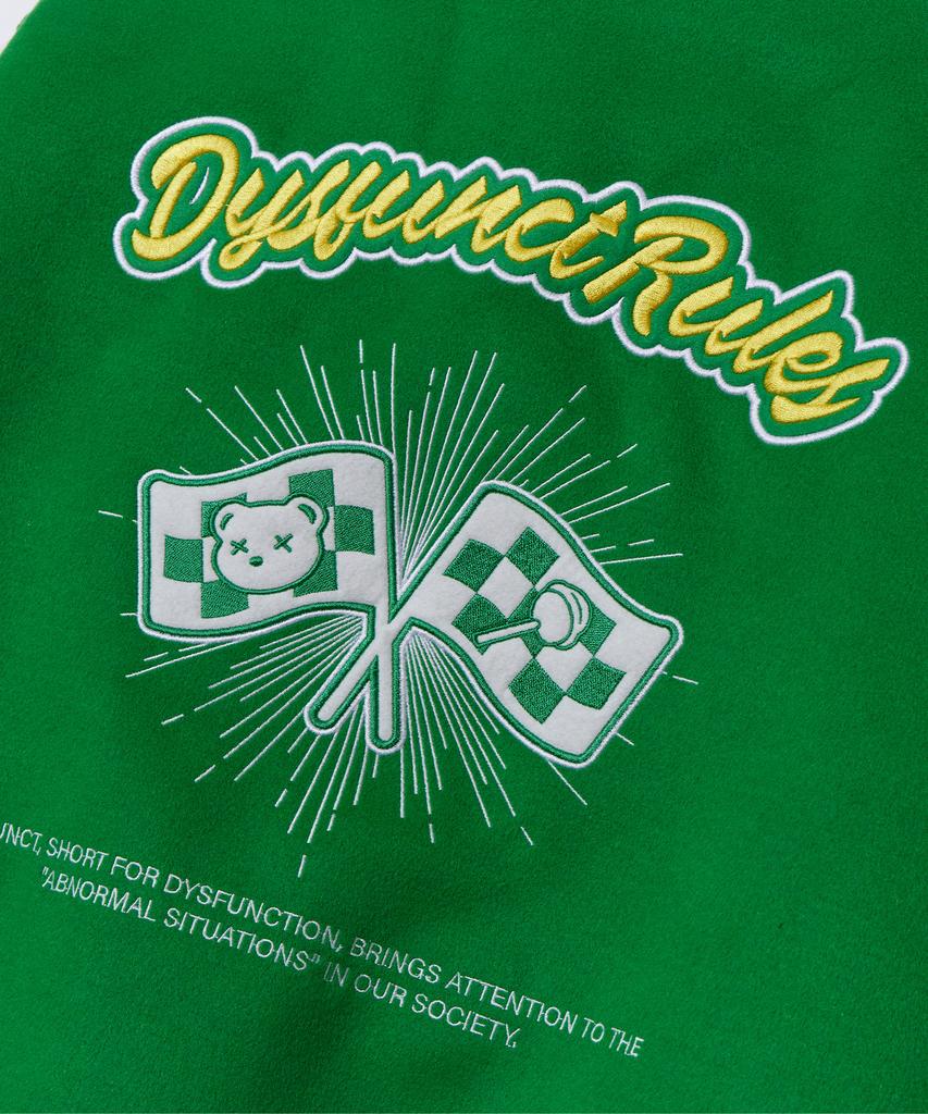 Dysfunct D Logo Stadium Jacket (Green)