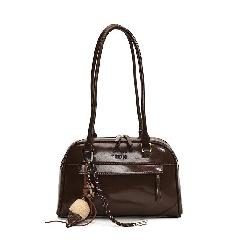 Niche retro high-end underarm bag women's new large-capacity bag versatile shoulder bag