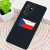 Czech Republic Flag Phone Case for Samsung Galaxy note 10 pro S26 Ultra S23 S24 FE S25 S21 S22 PLUS shockproof Cove